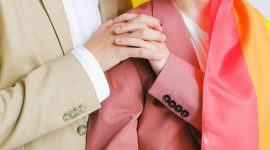 Bendera LGBT berkibar di Kedutaan Besar Inggris di Jakarta.(Pexels.com/Anna Shvets )