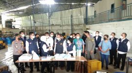 Pabrik tahu berformalin di Wilayah Parung Kabupaten Bogor berhasil diungkap BPOM RI. (Dok. Lingkarnews.com)