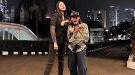 Paula Verhoeven dan Bonge di Citayam Fashion Week. (Instagram.com/@paula_verhoeven)
