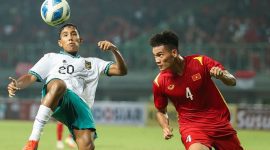 Pertandingan Timnas Indonesia menghadapi Vietnam di Grup A Piala AFF U-19 2022. (Instagram.com/@pssi)

