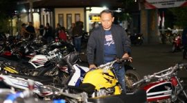 Ratusan Pelajar Diduga Terlibat Aksi Balap Liar. (Dok. tribratanews.polri.go.id)
