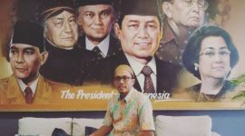 Lukisan para mantan Presiden Republik Indonesia. (Instagram.com/@jalal.jbg)
