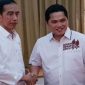 Presiden Jokowi dan Erick Thohir. (Dok. Istimewa)