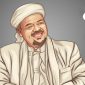 Ilustrasi Habib Rizieq Shihab. (Dok. lingkarnews.com/M. Rifai Azhari)