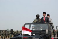 Presiden Jokowi dan Menteri Pertahanan RI Prabowo Subianto. (Dok. Tim Media Prabowo)