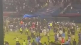 Tragedi Stadion Kanjuruhan. (Instagram.com/@indo.hooligan)
