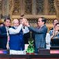 Presiden Jokowi telah menyerahkan palu tanda Presidensi G20 kepada Perdana Menteri India, Narendra Modi.  (Dok. Biro Pers Sekretariat Presiden/Kris) 
