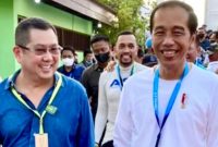 Hary Tanoesoedibjo dan Presiden Jokowi. (Instagram.com/@hary.tanoesoedibjo)