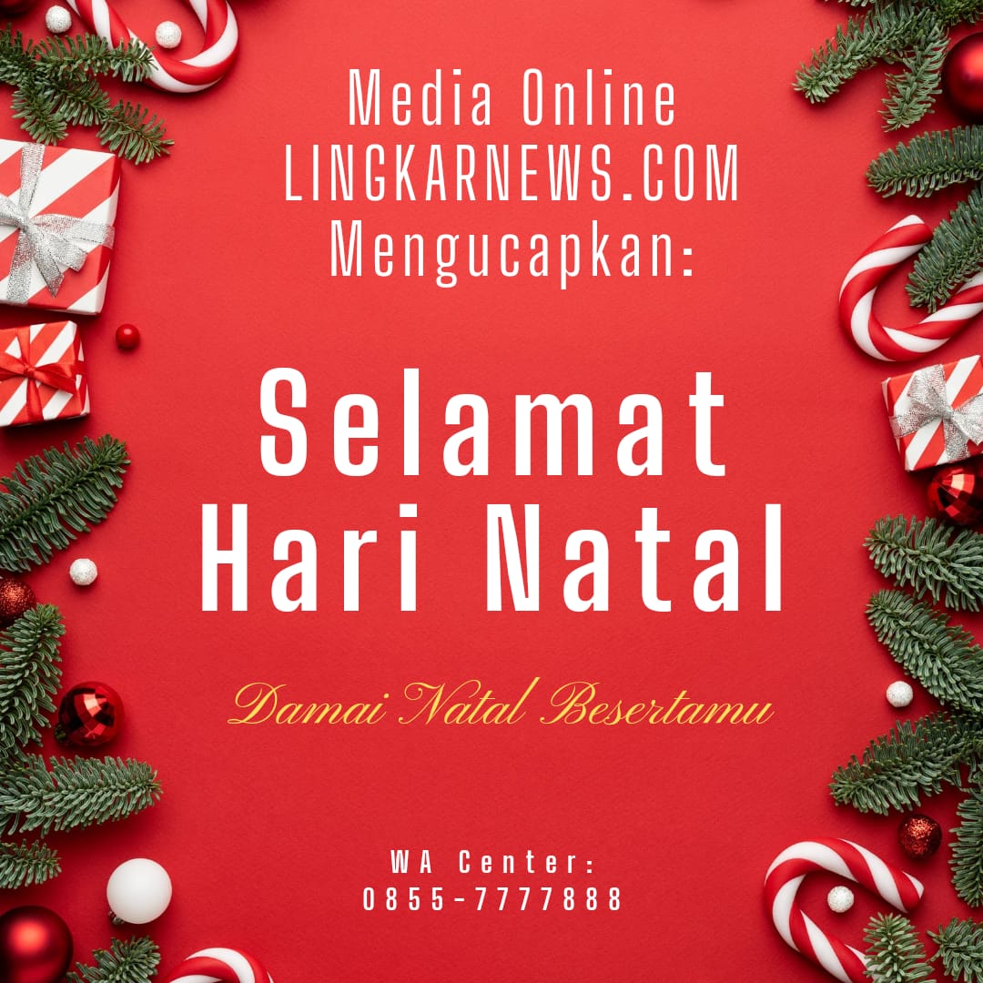 Portal Berita Lingkarnews.com Mengucapkan Selamat Hari Raya Natal 2022