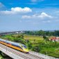 Kereta Cepat Jakarta-Bandung (KCJB) melewati uji coba. (Instagram.com/@skyscraperindonesia)
