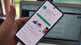 Aplikasi Gratisoe TV. (Dok. Apakabarnews.com/M Rizal Ariansyah)
