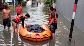 Terdampak Banjir di Surakarta dan Sukoharjo. (Dok. BPBD) 
