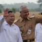 Ketua Umum Partai Gerindra Prabowo Subianto dan Gubernur Jawa Tengah sekaligus kader PDI Perjuangan Ganjar Pranowo. (Dok. Tim Media Prabowo Subianto) 
