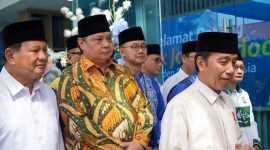 Presiden Jokowi dalam acara silaturahmi Ramadhan yang digelar oleh Partai Amanat Nasional (PAN). (Instagram.com/@airlanggahartarto_official) 
