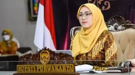 Bupati Purwakarta, Anne Ratna Mustika. (Dok. Purwakartakab.go.id)
 