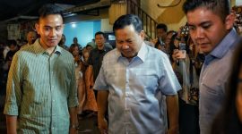 Prabowo Subianto melakukan pertemuan dengan Wali Kota Surakarta Gibran Rakabuming Raka. (Dok. Tim Media Prabowo)
