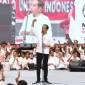 Presiden Jokowi menghadiri acara Musyawarah Rakyat Relawan Pro Jokowi. (Foto Dok. Ist)