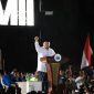 Menteri Pertahanan Prabowo Subianto menjadi tamu spesial Hari Lahir (Harlah) Ke-63 Pergerakan Mahasiswa Islam Indonesia (PMII). (Dok. Tim Media Prabowo)
