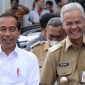 Presiden Jokowi Bersama Gubernur Jawa tengah Ganjar Pranowo. (Facebook.com/Ganjar Pranowo ) 
