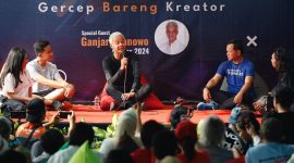 Wali Kota Bogor Bima Arya Sugiarto hadir dalam safari politik Calon presiden dari PDI Perjuangan Ganjar Pranowo. (Facbook.com/@Ganjar Pranowo)
