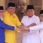 Ketua Umum Partai Gerindra Prabowo Subianto bersama Ketuam Umum Partai Golkar Airlangga Hartarto, Ketua Umum Zulkifli Hasan dan Ketua Umum PKB Muhaimin Iskandar. (Instagram.com/@gerindra)