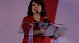 Wakil Ketua Umum Dewan Pembina PSI, Grace Natalie. (Facbook.com/@Grace Natalie)
