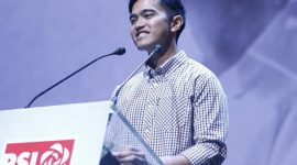 Putra bungsu Presiden Joko Widodo (Jokowi) Kaesang Pangarep resmi ditunjuk sebagai Ketua Umum Partai Solidaritas Indonesia (PSI). (Facbook.com/@Partai Solidaritas Indonesia )
 
