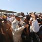 Ketua Umum Partai Gerindra Prabowo Subianto menghadiri acara Deklarasi Masyarakat Perbatasan mendukung Prabowo Subianto Presiden RI 2024. (Dok. Tim Media Prabowo Subianto)  