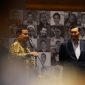 Ketua Umum Partai Gerindra Prabowo Subianto menghadiri acara perayaan ulang tahun Menko Marves Luhut Binsar Pandjaitan. (Dok. Tim Media Prabowo) 
