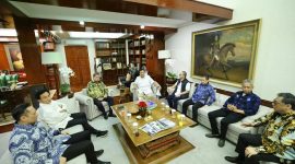 Koalisi Indonesia Maju (KIM) menggelar pertemuan di kediaman bacapres dan Ketua Umum Partai Gerindra Prabowo Subianto. (Dok. Tim Media Prabowo Subianto) 
