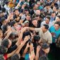 Calon Presiden Koalisi Indonesia Maju Prabowo Subianto menghadiri acara 'Masak Besar Youtuber Chef Bobon Santoso bersama Relawan Kopra (Konco Prabowo)' di Cilincing, Jakarta Utara.(Dok. Tim Media Prabowo-Gibran)