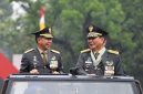 Menteri Pertahanan Prabowo Subianto menerima penganugerahan jenderal bintang 4 dari Presiden Joko Widodo. (Dok. Tim Media Prabowo)  