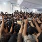 Menteri Pertahanan sekaligus Presiden terpilih periode 2024-2029 Prabowo Subianto sempat mengucapkan mohon maaf lahir batin. (Dok. Tim Media Prabowo)
