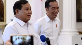 Presiden terpilih No Urut 02, Prabowo Subianto bersama Presiden Joko Widodo. (Dok. Presidenri.go.id)