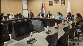 Foto : Pejabat KBRI Tokyo menyampaikan dukungan penuh untuk kerja sama antara Indonesia dan Jepang dalam hal sertifikasi kompetensi tenaga kerja, disaksikan oleh perwakilan BNSP dan Kemnaker, Jepang (9/7/24)