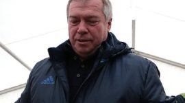 Gubernur Vasily Golubev. (Instagram.com@golubev.v.u)