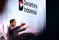 Acara Town Hall Meeting pengurus Badan Pengelola Investasi Daya Anagata BPI Nusantara (Danantara) bersama para direksi BUMN. (Facebook.com @Setkab RI)