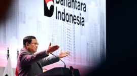 Acara Town Hall Meeting pengurus Badan Pengelola Investasi Daya Anagata BPI Nusantara (Danantara) bersama para direksi BUMN. (Facebook.com @Setkab RI)
