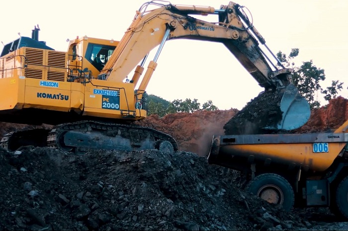 Aktivitas tambang Hillcon yang menopang pendapatan utama perusahaan. (Dok. hillcon.co.id)