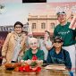 Usha, who portrays elderly Nanzhi, attends the "Dear You" premiere in Thailand