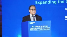 YB Senator Datuk Nur Jazlan bin Tan Sri Mohamed, Deputy President of Senate in the Parliament of Malaysia, delivers opening remarks. (Photo/WCICO)