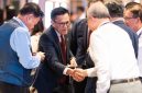 Delegates network during the 29th Asian Shared Services & Outsourcing Week at One Farrer Hotel in Singapore