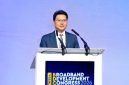 Bob Chen, President of Huawei Optical Business Product Line, Delivering the Speech